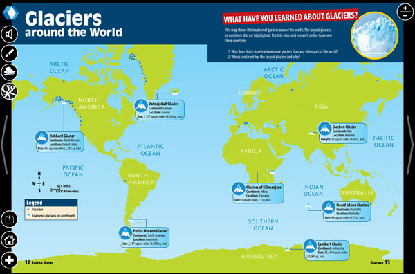 Glaciers around the World. What have you learned about glaciers?